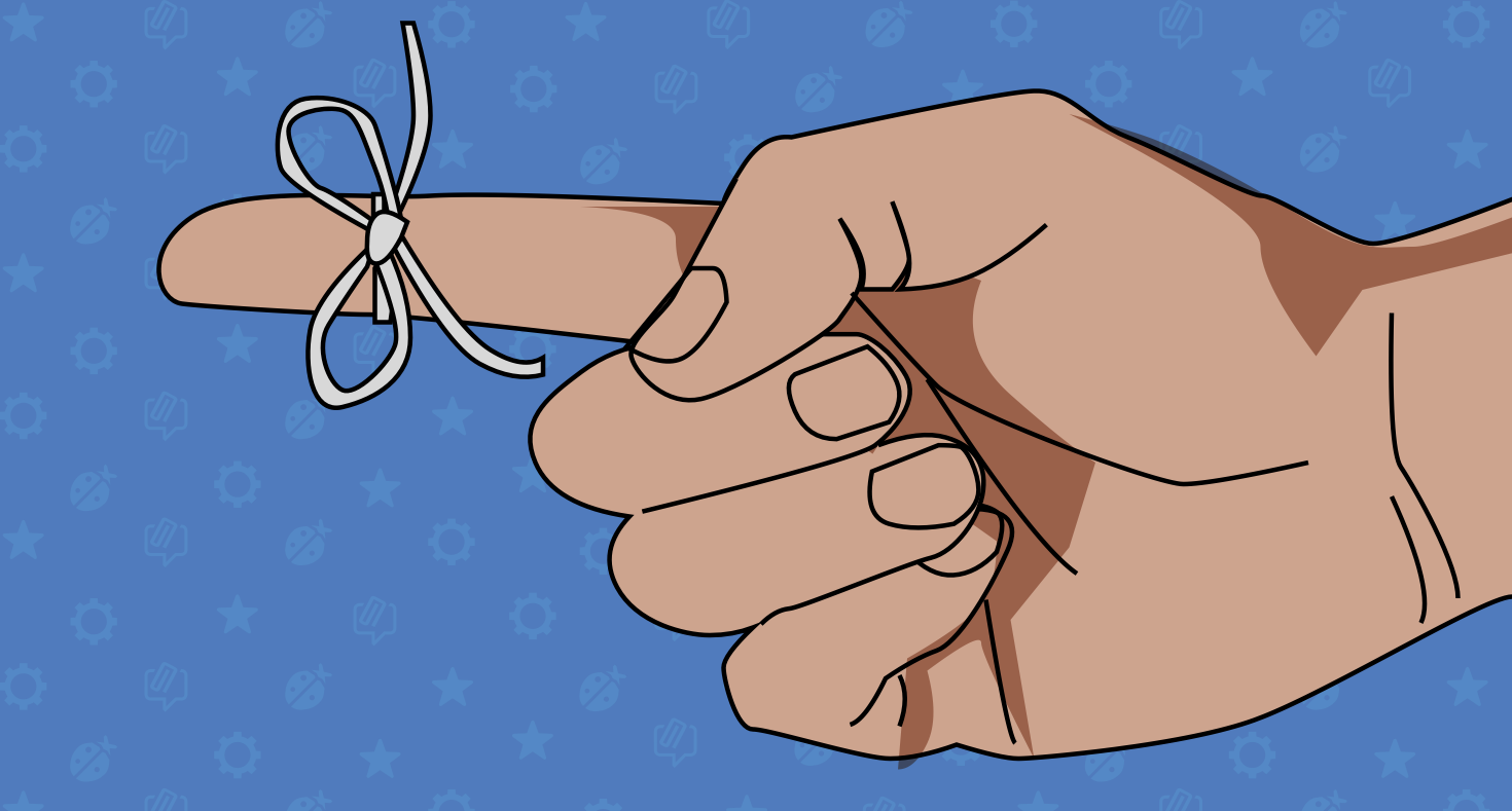 Repetition helps memory, as does tying a string around your finger (allegedly).