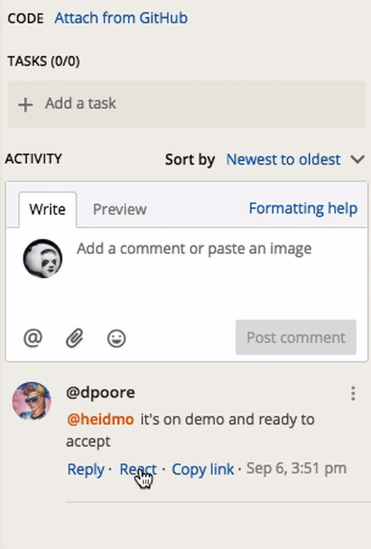 Reacting to Comments blog post featured image